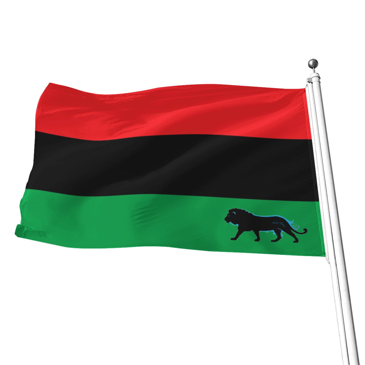 Pan African - Black Lion Flag
