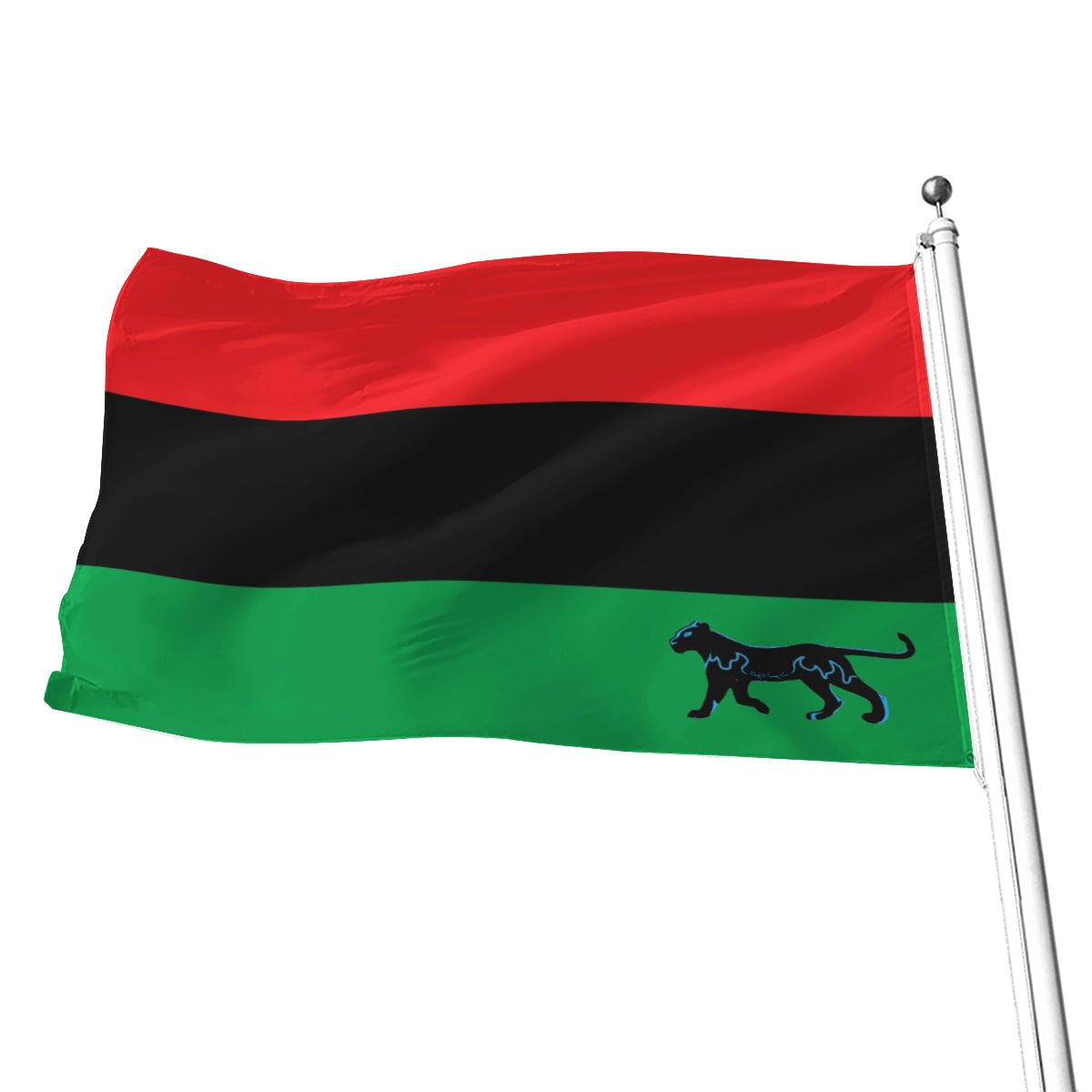 Pan African - Black Lioness Flag