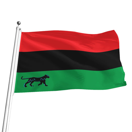 Pan African - Black Lioness Flag